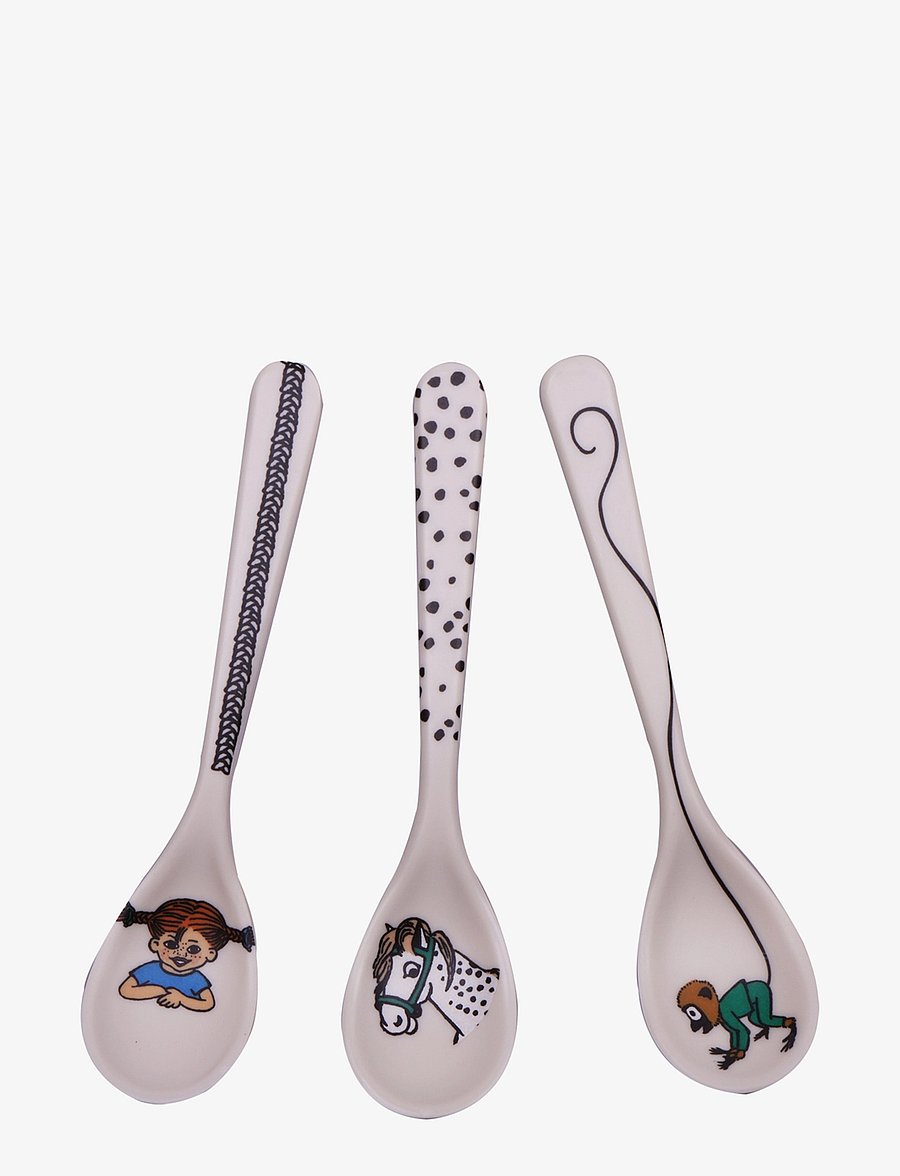 Pippi Langstrumpf - Pippi Tableware 3 Spoons set - Trend - 1016 - 2