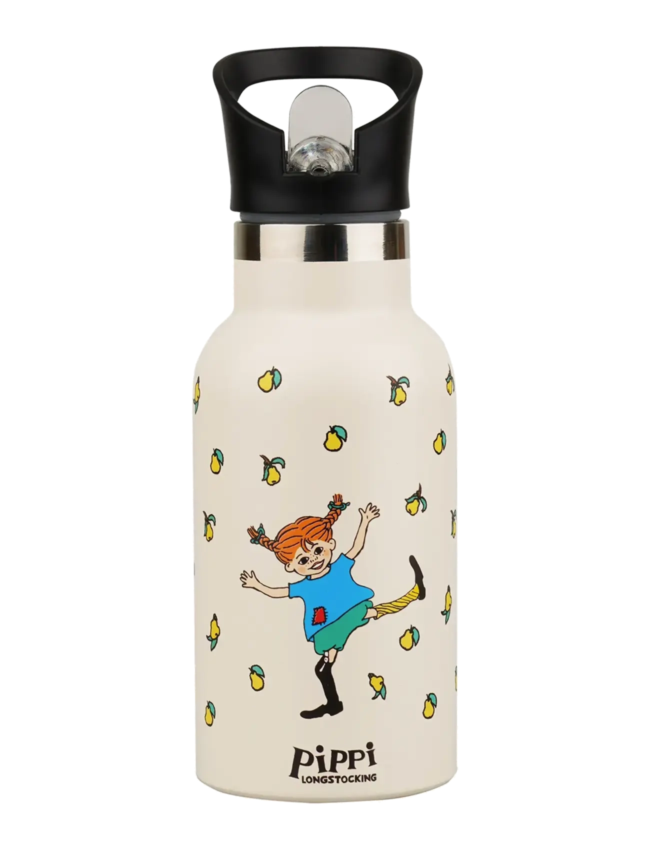 Pipi Pikksukk Pippi - Drinking Bottle - Cream - Söögiaeg - BEIGE / beige