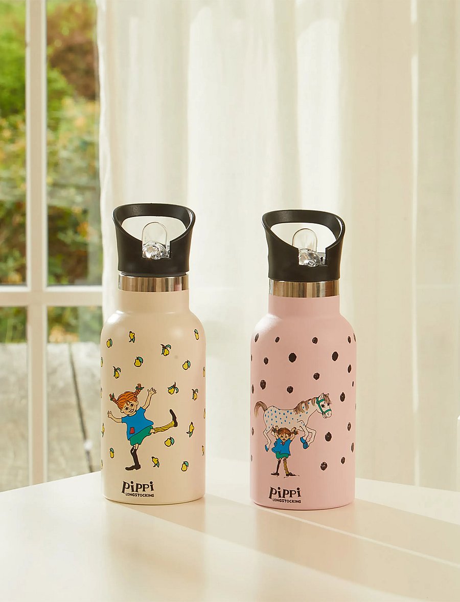Pipi Pikksukk - Pippi - Drinking Bottle - Cream - beige - 0