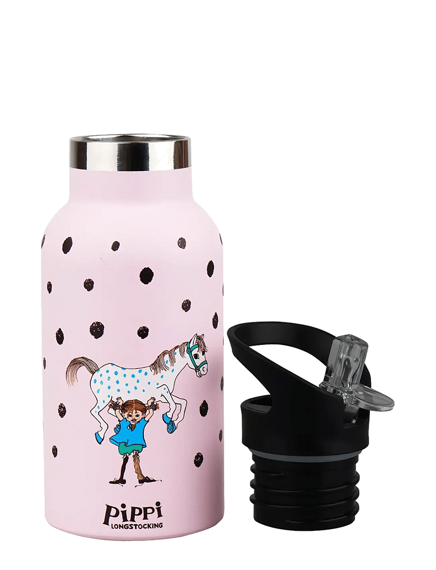 Pippi Langstrumpf - Pippi - Drinking Bottle - Pink - wasserflaschen - pink - 2
