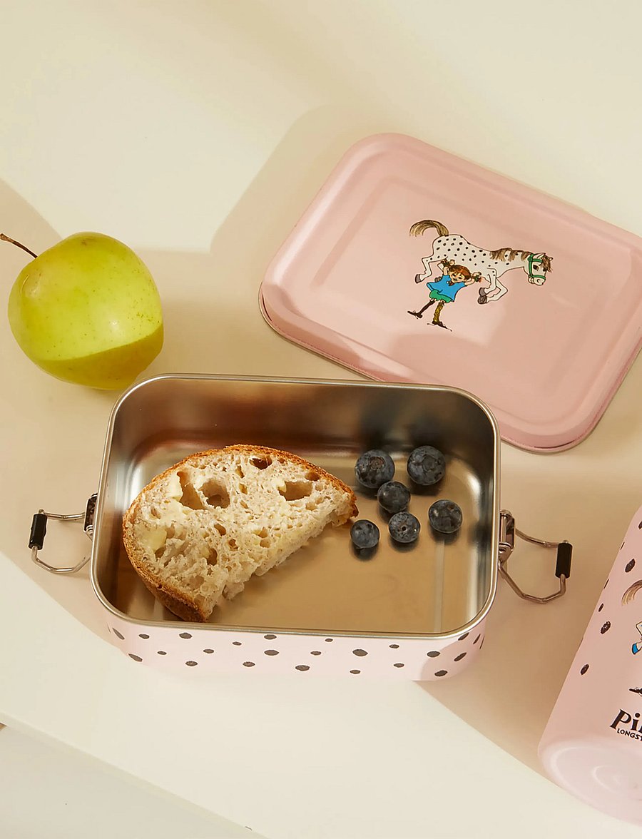 Pipi Pikksukk - Pippi - Lunch Box - Pink - pink - 0