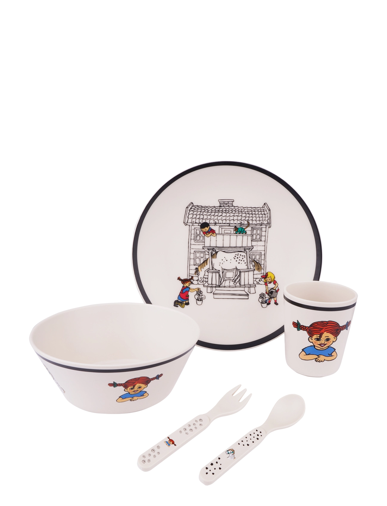 Pipi Pikksukk - Pippi - Mealtime Set - 5pcs - Trend - lauanõude komplektid - multiple color - 2