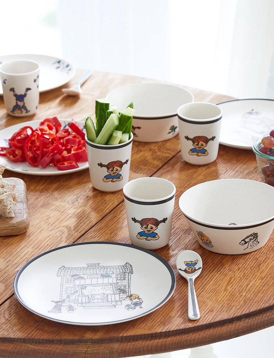 Pipi Pikksukk - Pippi - Mealtime Set - 5pcs - Trend - lauanõude komplektid - multiple color - 0