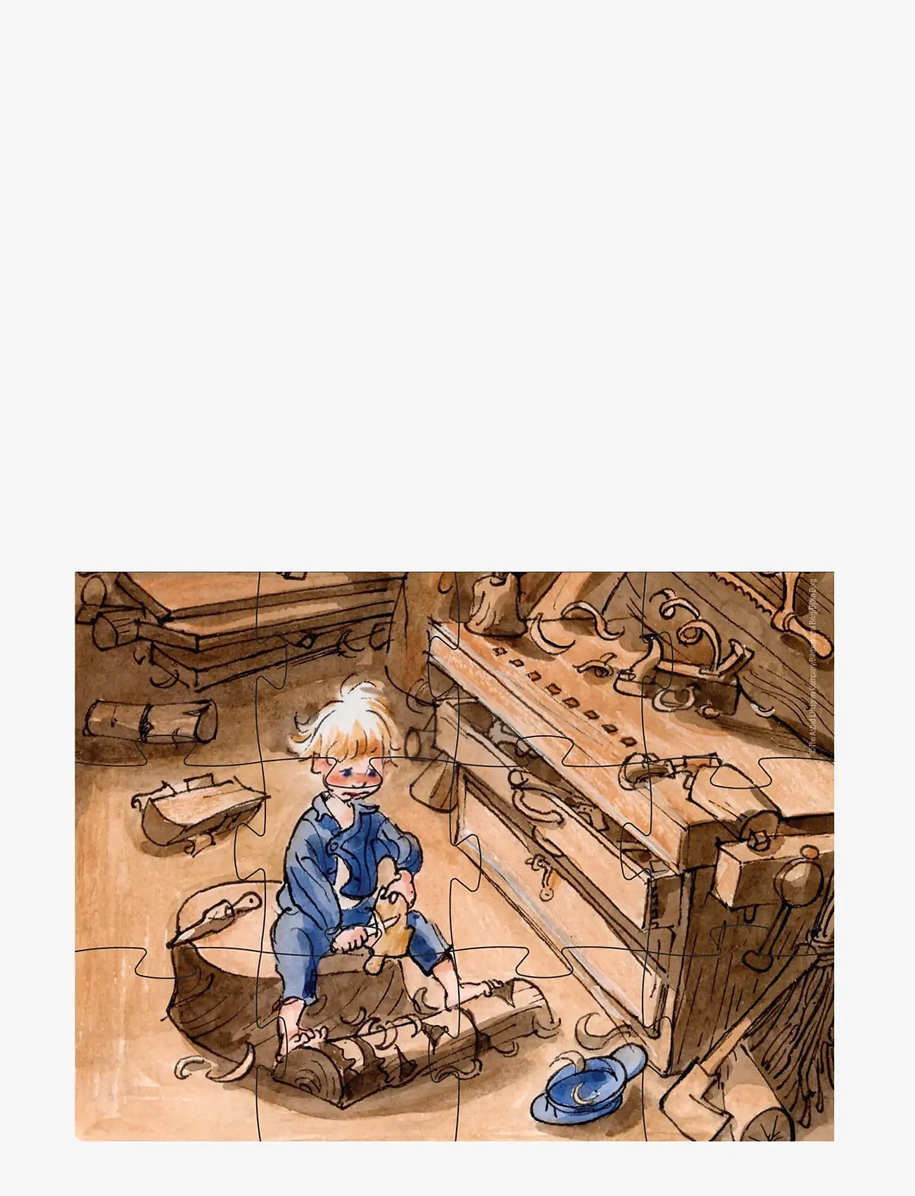 Emil i Lönneberga - Emil 3 Puzzles - klassische puzzles - multi - 3