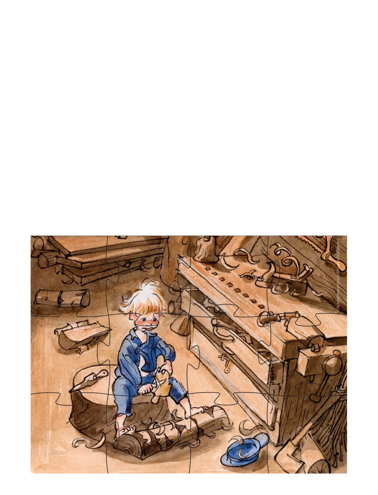 Barbo Toys - Emil 3 Puzzles - klassikalised pusled - multi - 3