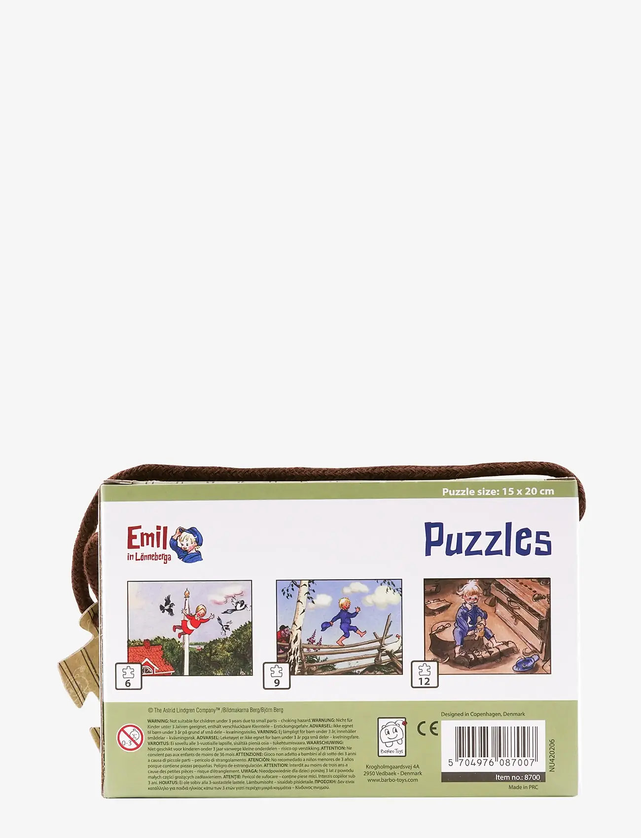 Emil i Lönneberga - Emil 3 Puzzles - klassische puzzles - multi - 4