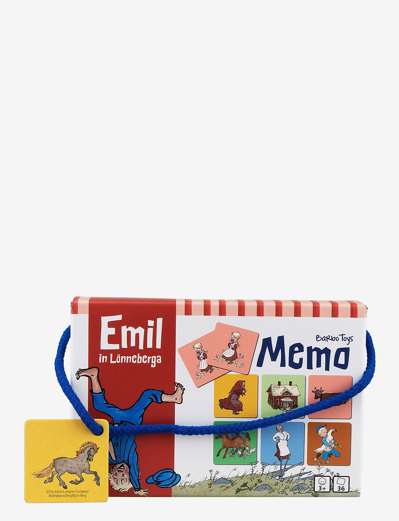 Barbo Toys - Emil huskespil - multi - 0