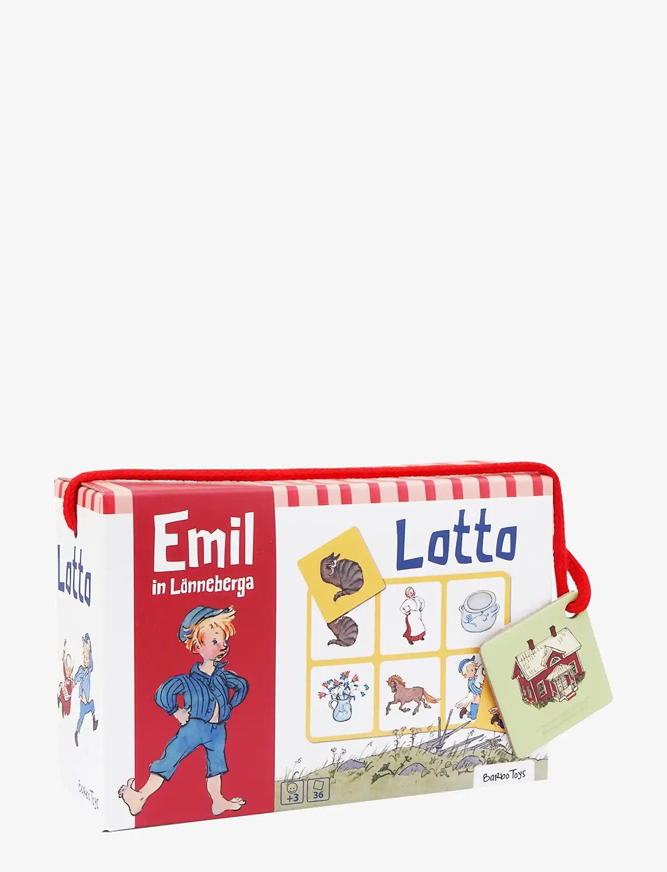 Emil i Lönneberga - Emil Lotto - kortaspil - multi - 0