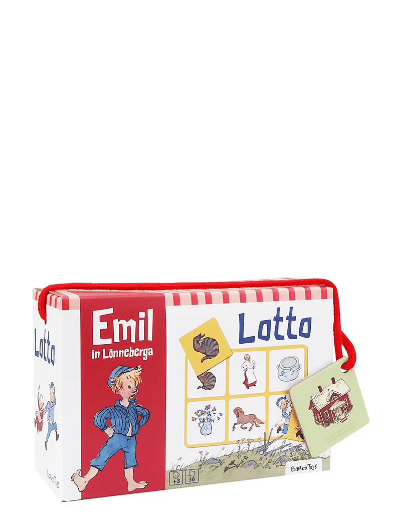 Emil i Lönneberga - Emil Lotto - kortaspil - multi - 0