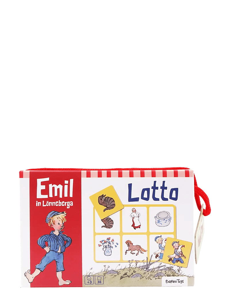 Emil i Lönneberga - Emil Lotto - kortaspil - multi - 2