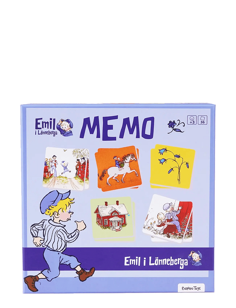 Emil i Lönneberga - Emil fra Lønneberg square Memo - memo - multiple color - 2