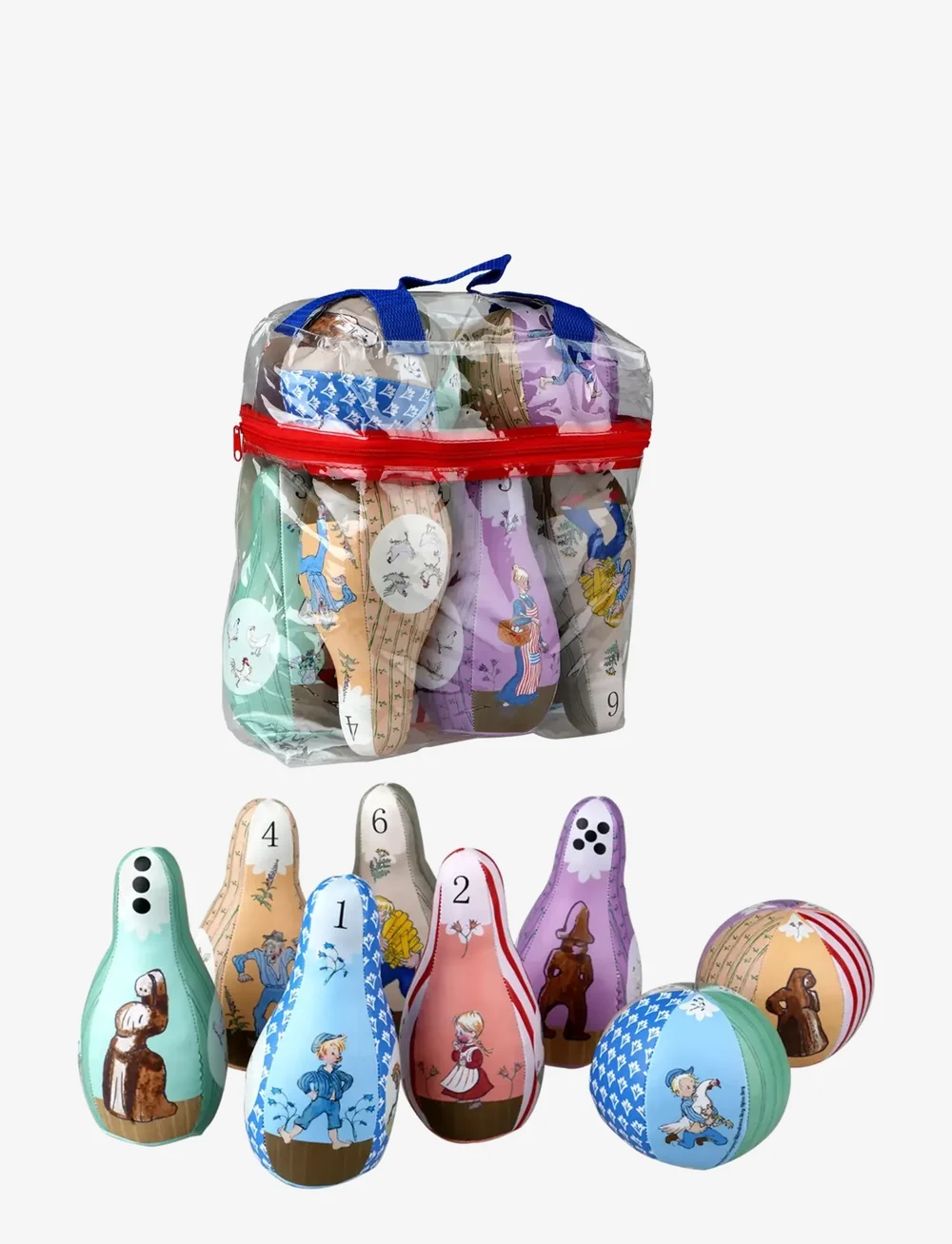 Vahtramäe Emil - Emil i Lönneberga Soft Bowling Set - aktiivsed mängud - multiple color - 1