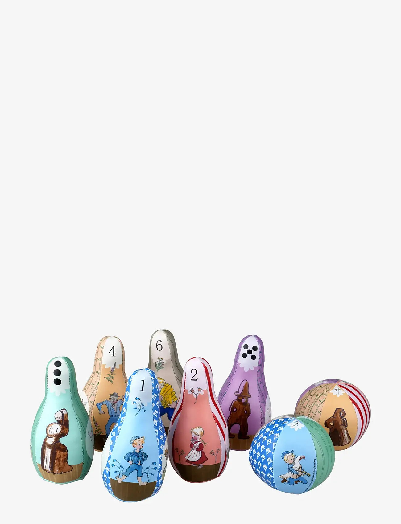 Vahtramäe Emil - Emil i Lönneberga Soft Bowling Set - aktiivsed mängud - multiple color - 2