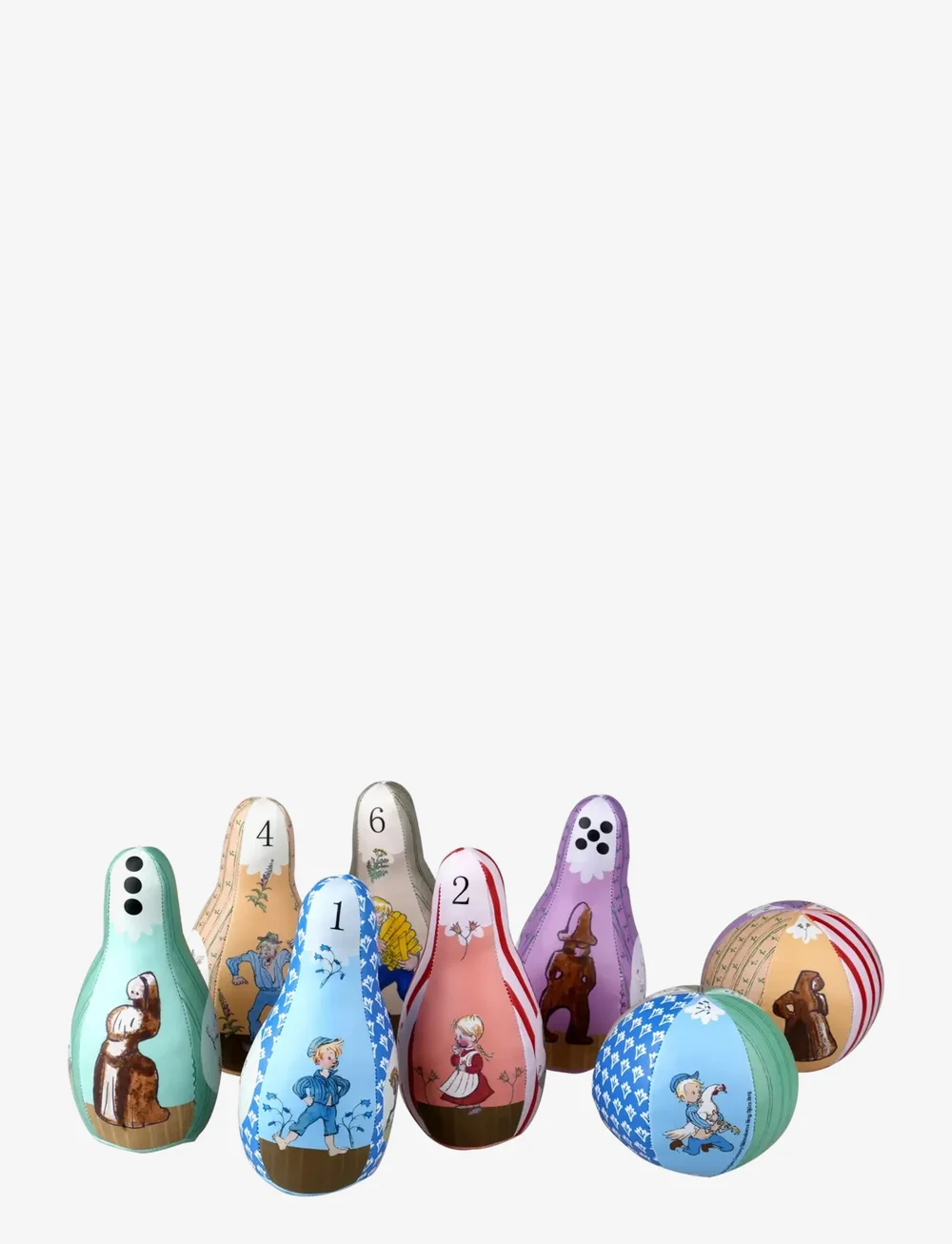 Vahtramäe Emil - Emil i Lönneberga Soft Bowling Set - aktiivsed mängud - multiple color - 2