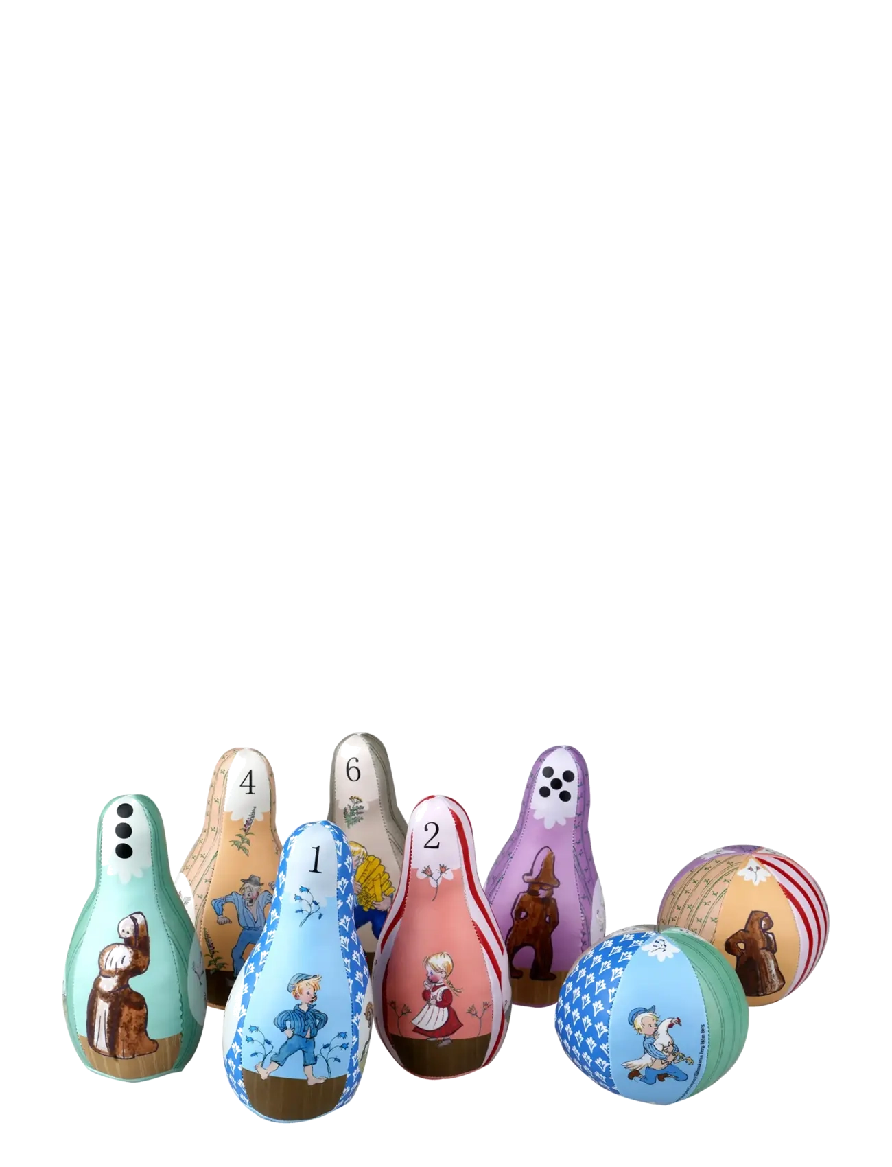 Emil i Lönneberga - Emil i Lönneberga Soft Bowling Set - multiple color - 2