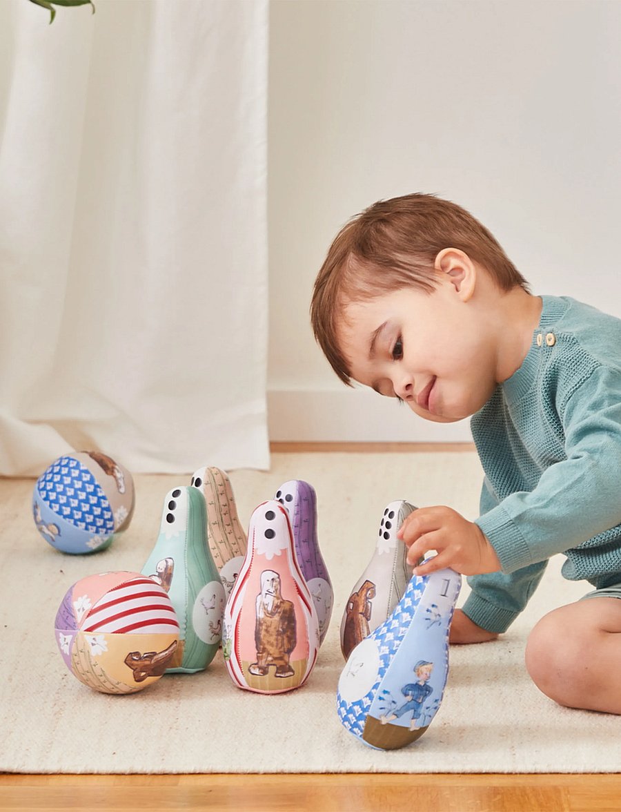 Emil i Lönneberga - Emil i Lönneberga Soft Bowling Set - multiple color - 0