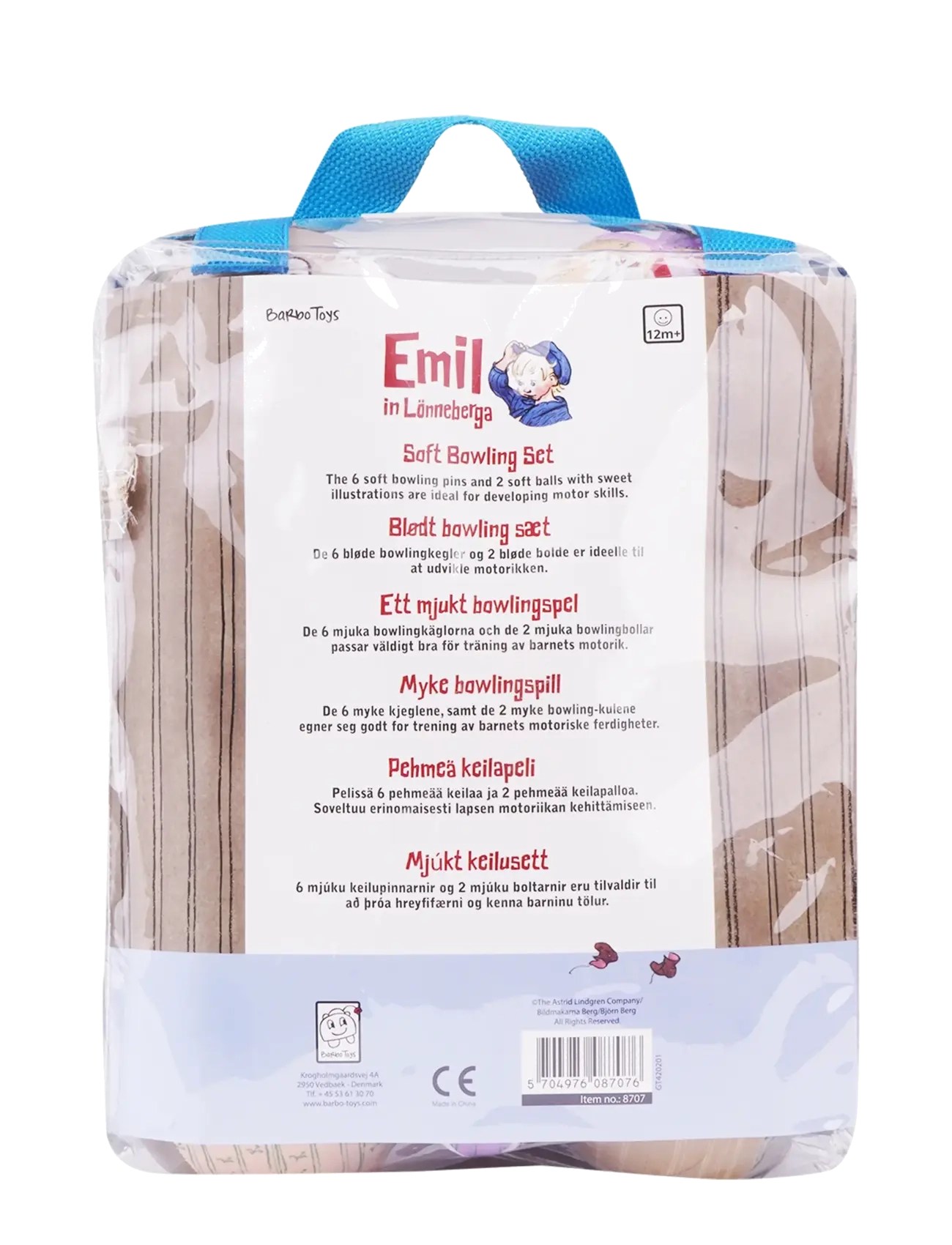 Emil i Lönneberga - Emil i Lönneberga Soft Bowling Set - multiple color - 4