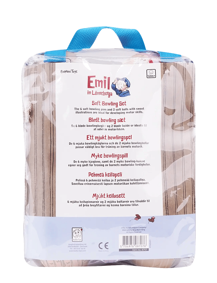 Emil i Lönneberga - Emil i Lönneberga Soft Bowling Set - multiple color - 4