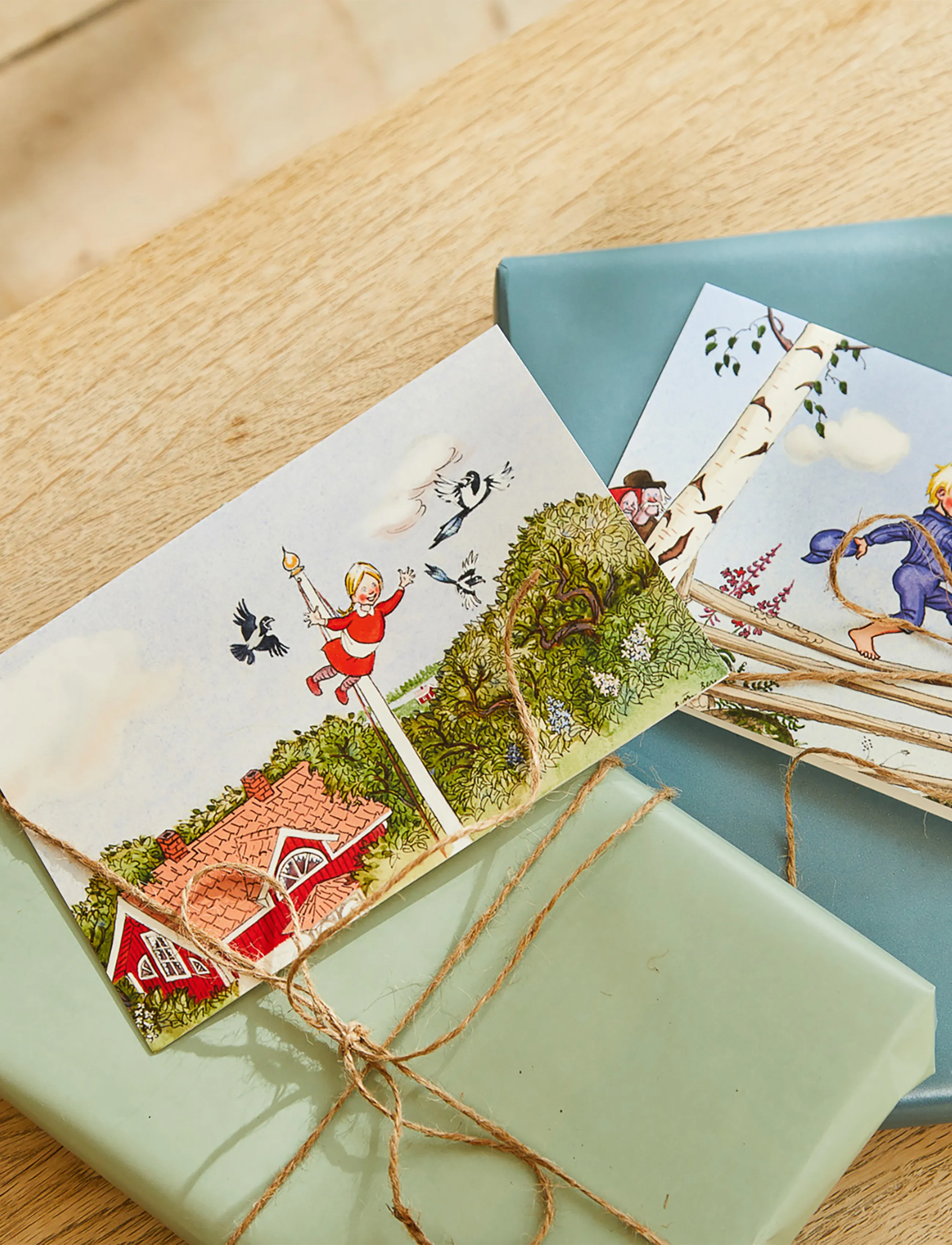 Emil i Lönneberga - Emil - Greeting Cards w. Envelope - Ida - multiple color - 0
