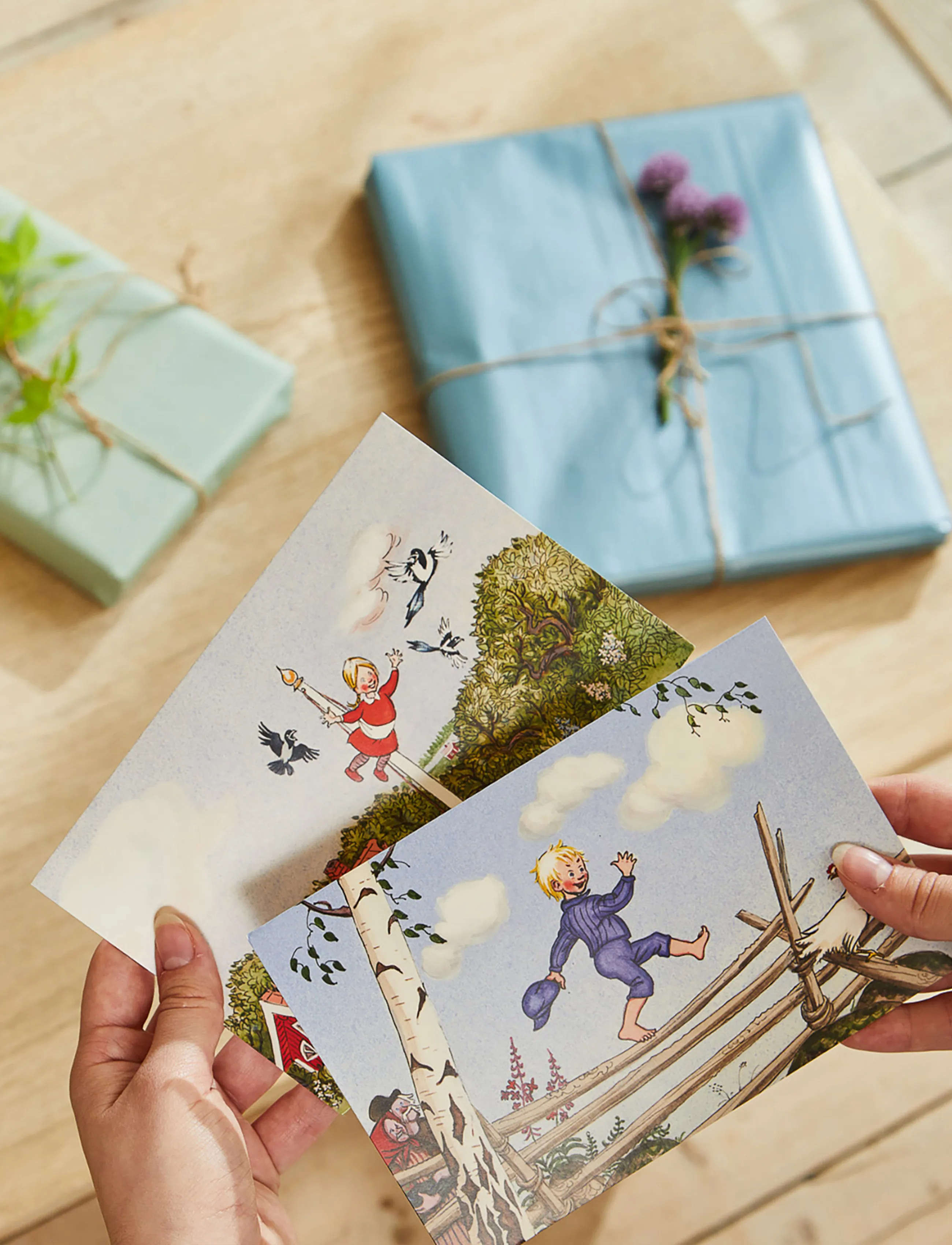 Emil i Lönneberga - Emil - Greeting Cards w. Envelope - Ida - multiple color - 2