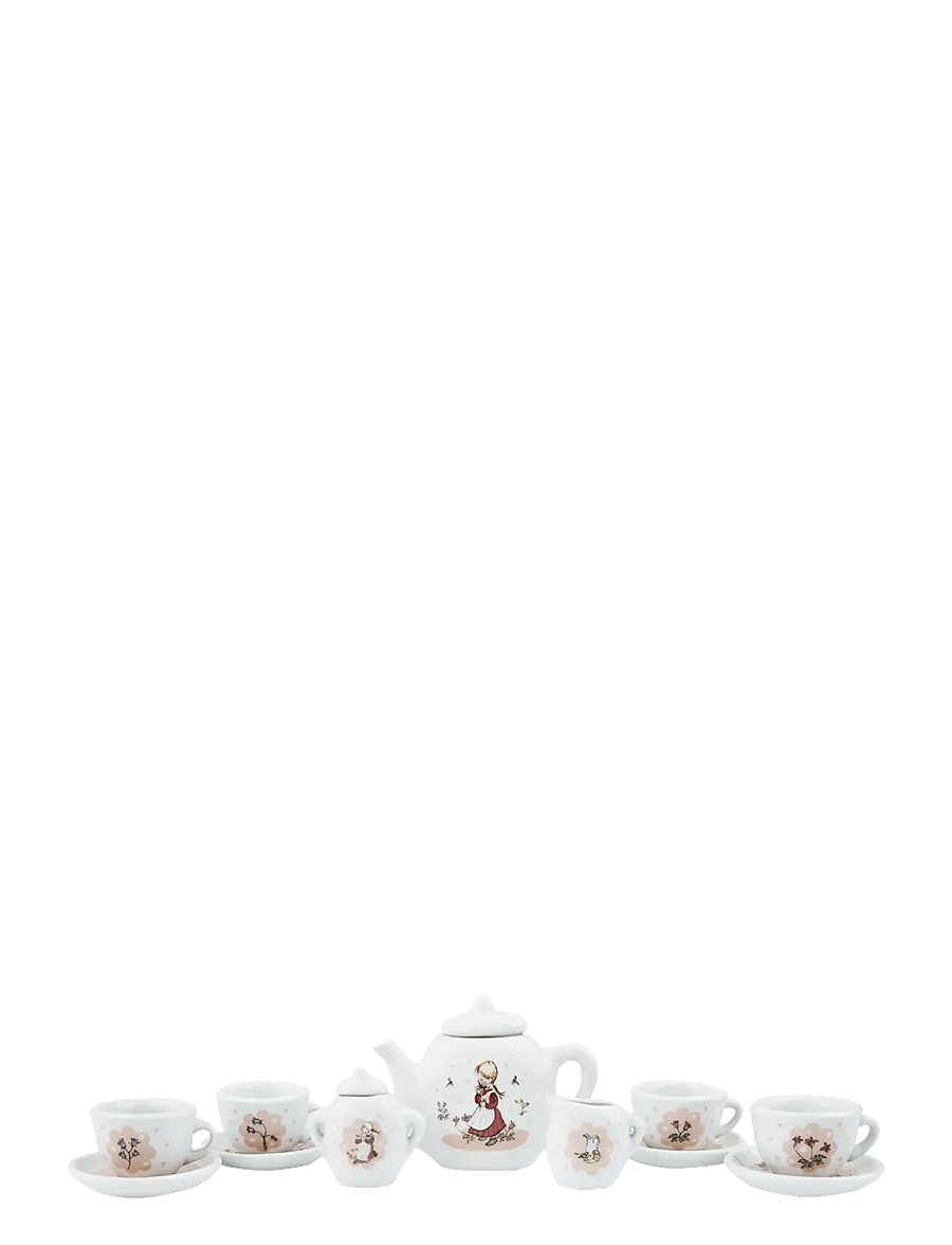 Emil i Lönneberga - Porcelain Tea Set with Ida - Emil i Lönneberga - kaffee & tee-sets - pink - 3