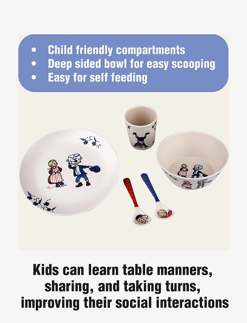 Emil i Lönneberga - Emil Tabelware 5 pcs set - essgeschirr - multiple color - 5