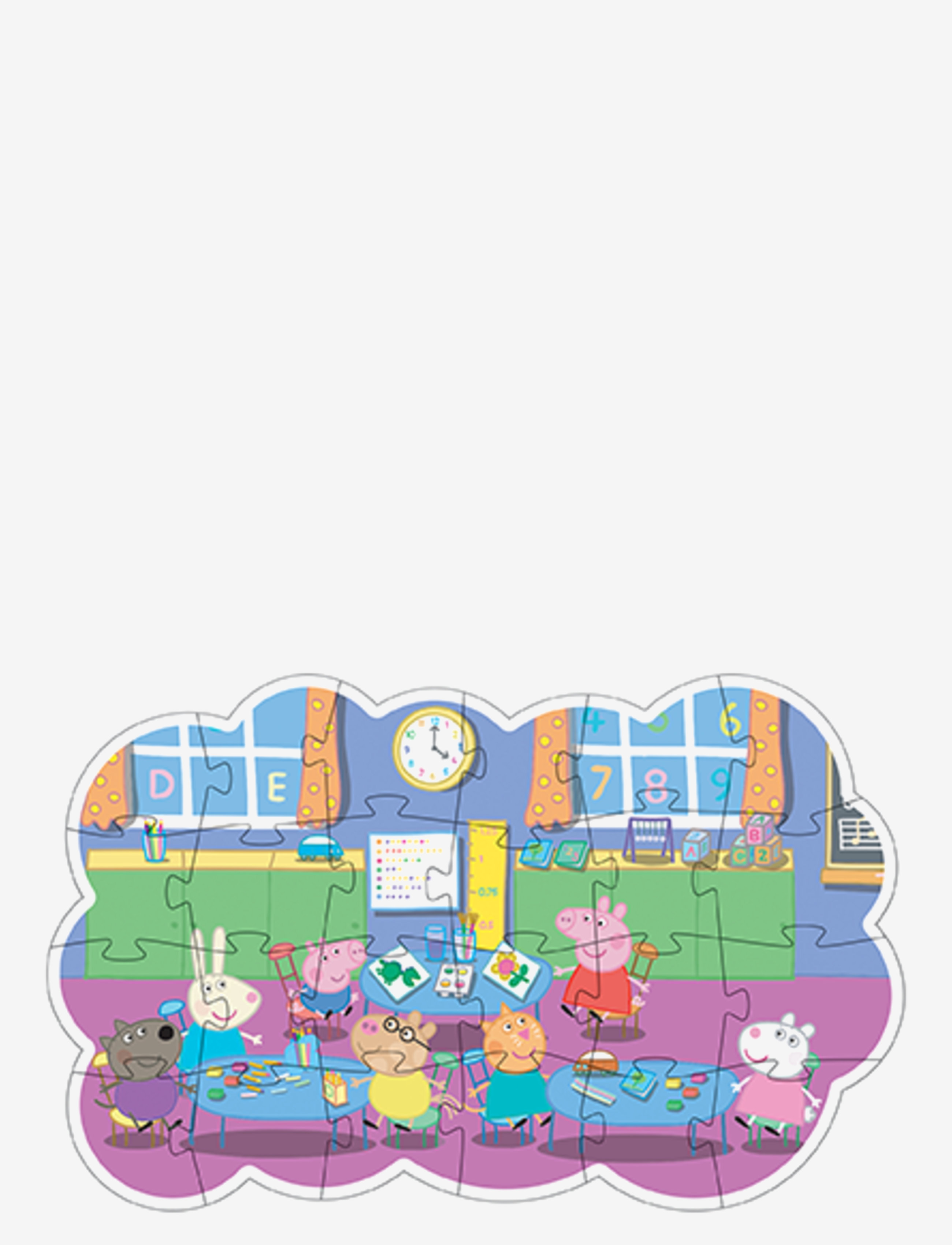 Barbo Toys - Peppa Pig deco puzzle - klassiske puslespil - multiple color - 1