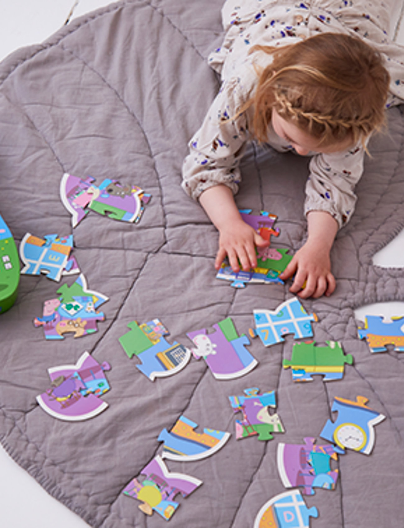 Gurli Gris Peppa Pig Deco Puzzle, One Size, Puzzles, Mehrfarbig/gemustert - Classic Kinder