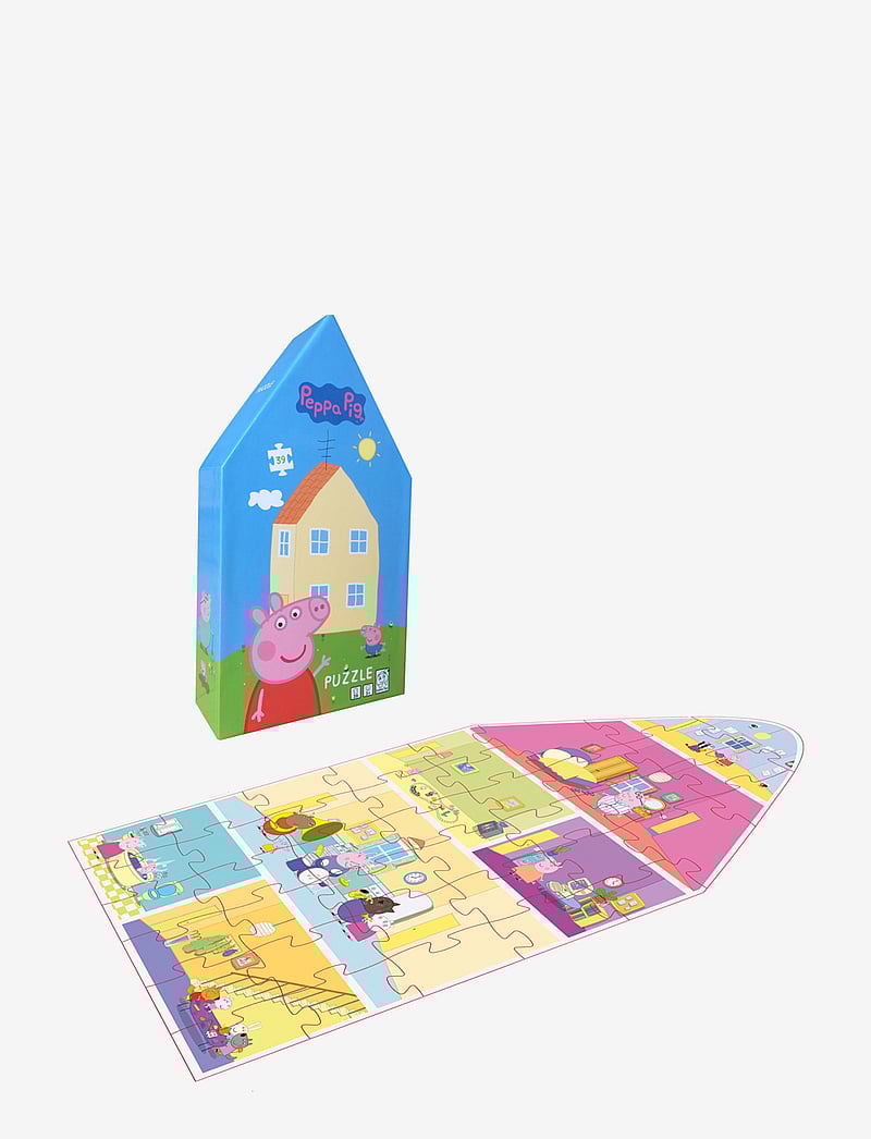 Põrsas Peppa - Peppa Pig shaped puzzle House - pusled - multiple color - 1