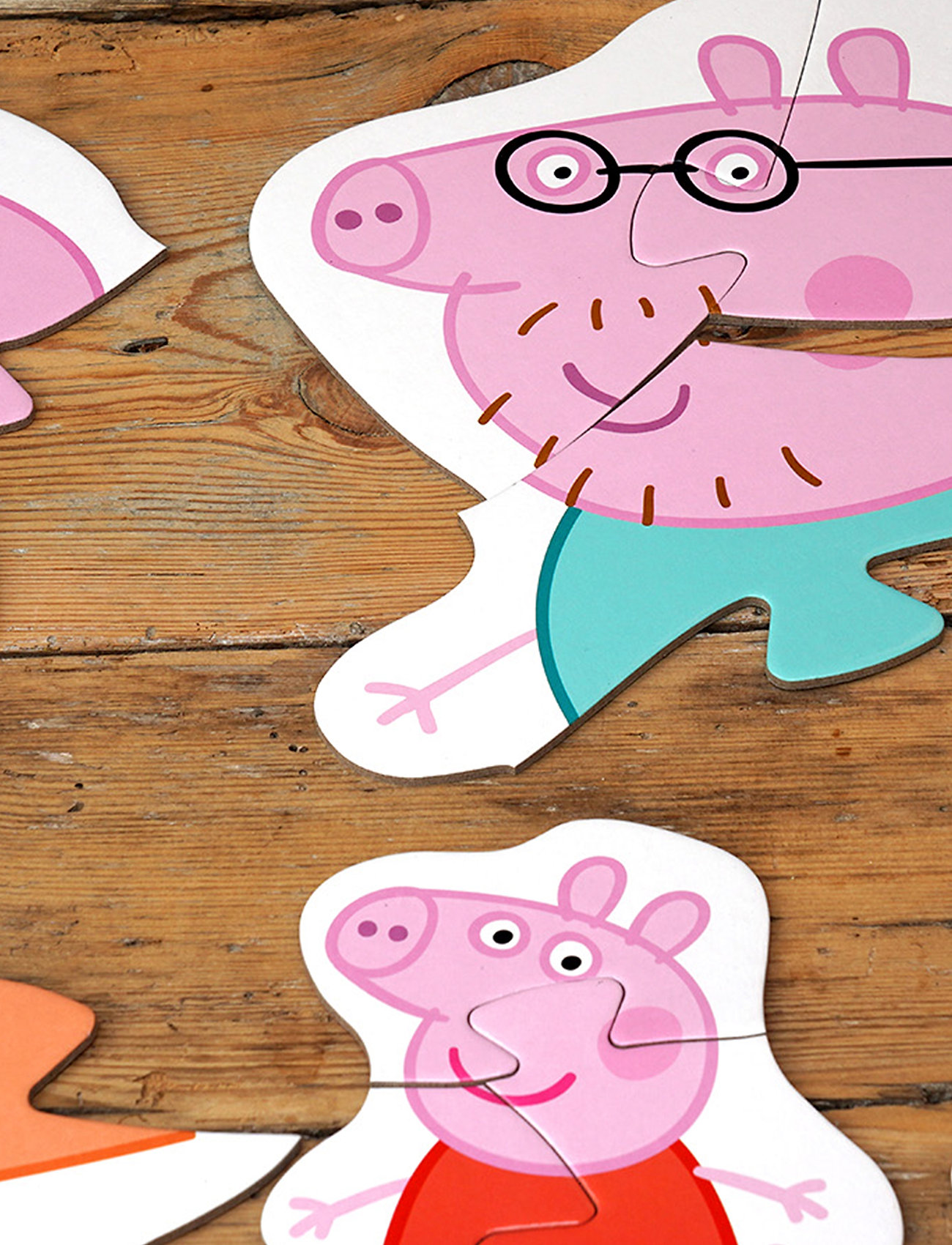 Gurli Gris Peppa Pig Deco Puzzle George, One Size, Puzzles, Mehrfarbig/gemustert - Classic Kinder