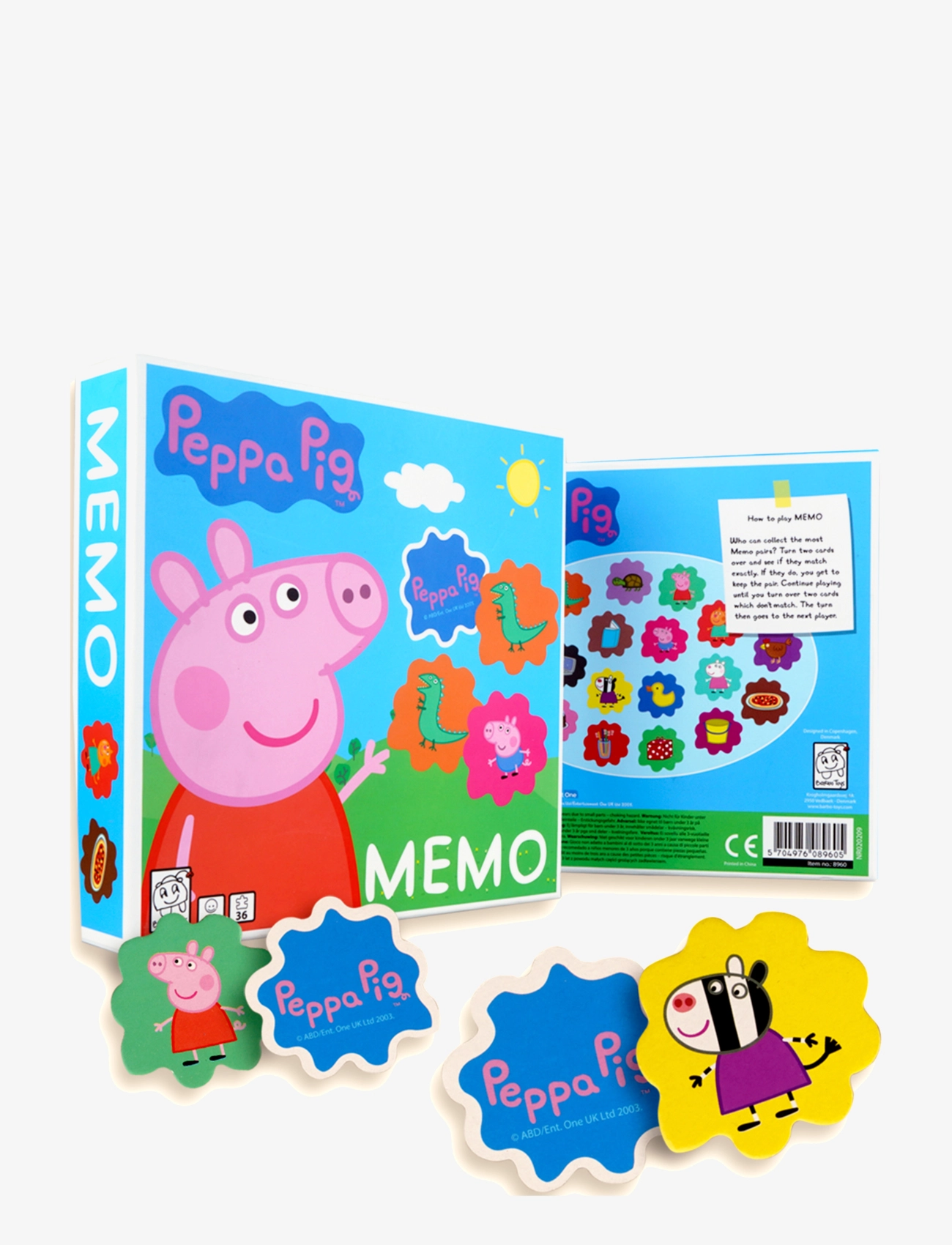 Barbo Toys Peppa Pig Memory - Barbo Toys - MULTIPLE COLOR / multi