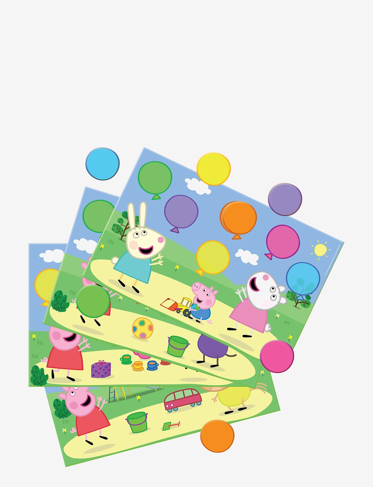 Põrsas Peppa - Peppa Pig Balloon game - lauamängud - multiple color - 2