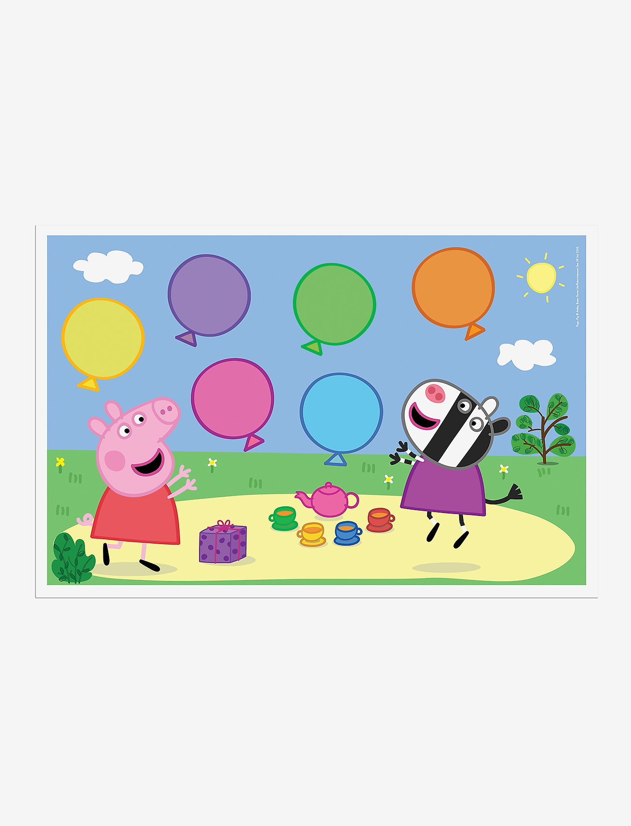 Põrsas Peppa - Peppa Pig Balloon game - lauamängud - multiple color - 3
