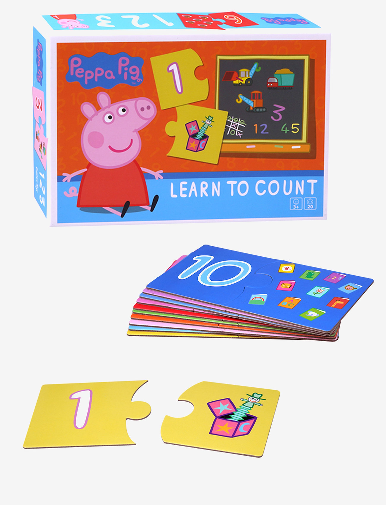 Barbo Toys - Peppa Pig Learn to count - gry edukacyjne - multiple color - 0