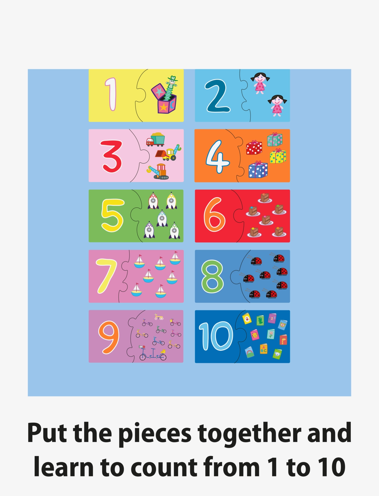 Barbo Toys - Peppa Pig Learn to count - pædagogiske spil - multiple color - 5