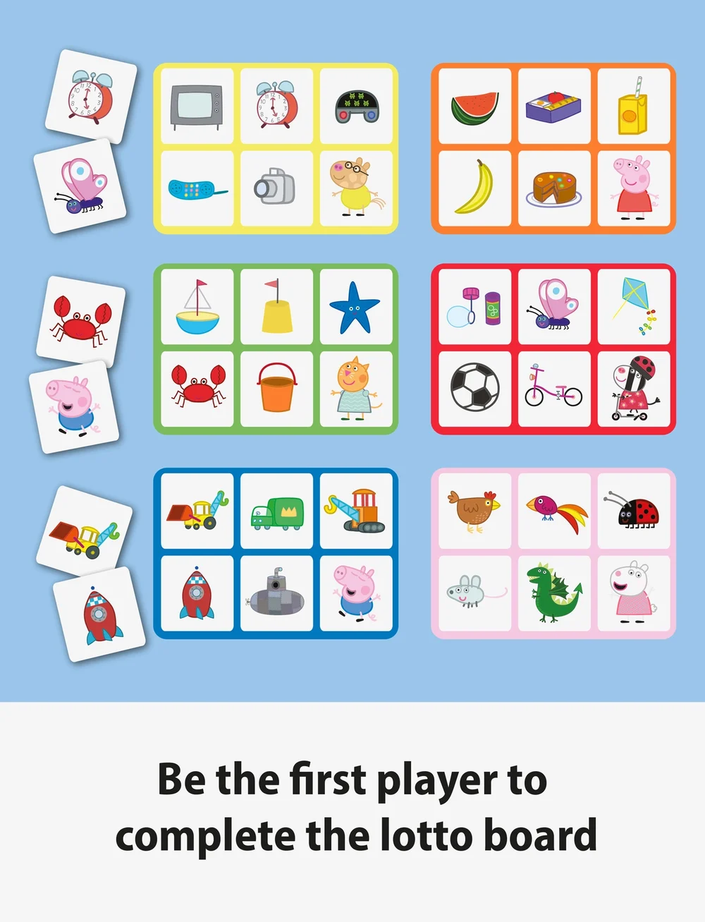 Põrsas Peppa - Peppa Pig Lotto - lauamängud - multiple color - 5