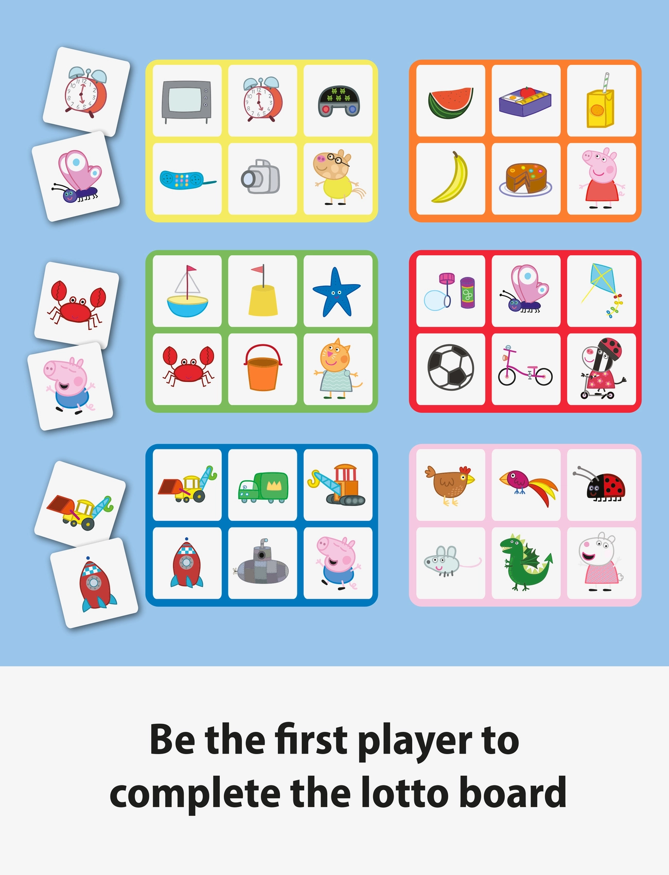 Peppa Pig - Peppa Pig Lotto - borðspil - multiple color - 5