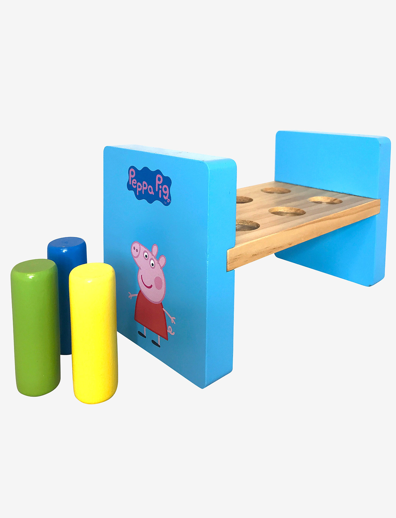 Barbo Toys - Peppa Pig Wooden Hammerbench - multiple color - 2