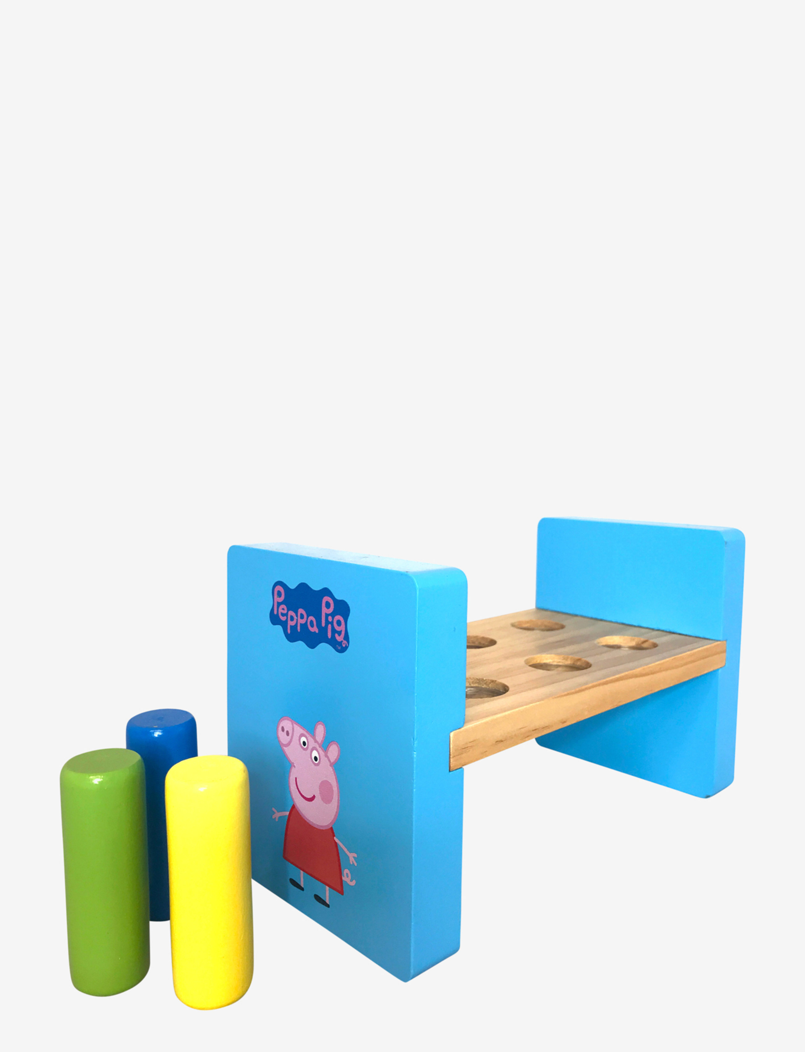 Barbo Toys - Peppa Pig Wooden Hammerbench - multiple color - 2