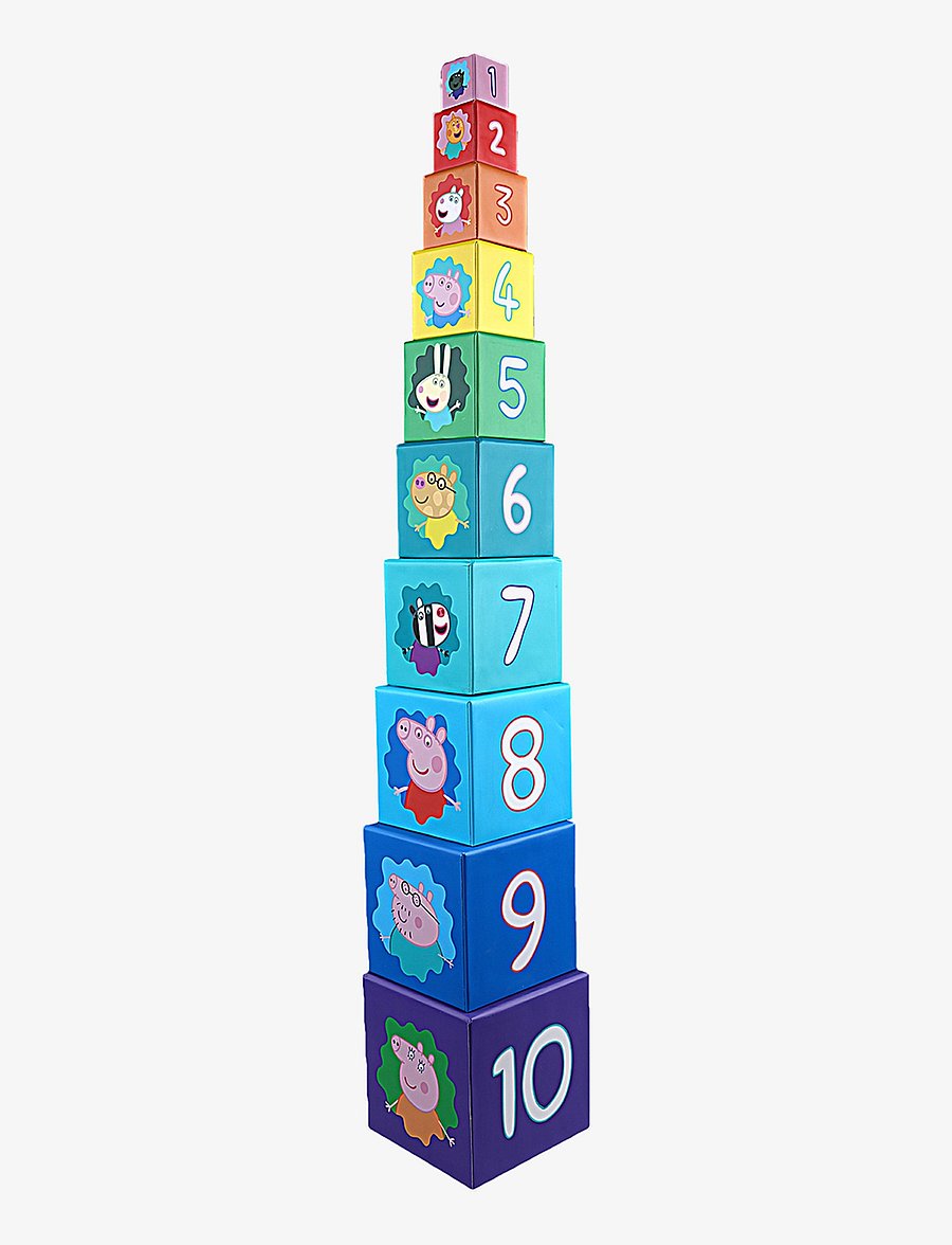 Barbo Toys - Peppa Pig stacking cubes - die niedrigsten preise - multiple color - 3