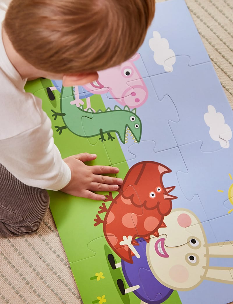 Põrsas Peppa - Peppa Pig - George Puzzle suitcase - klassikalised pusled - multiple color - 4