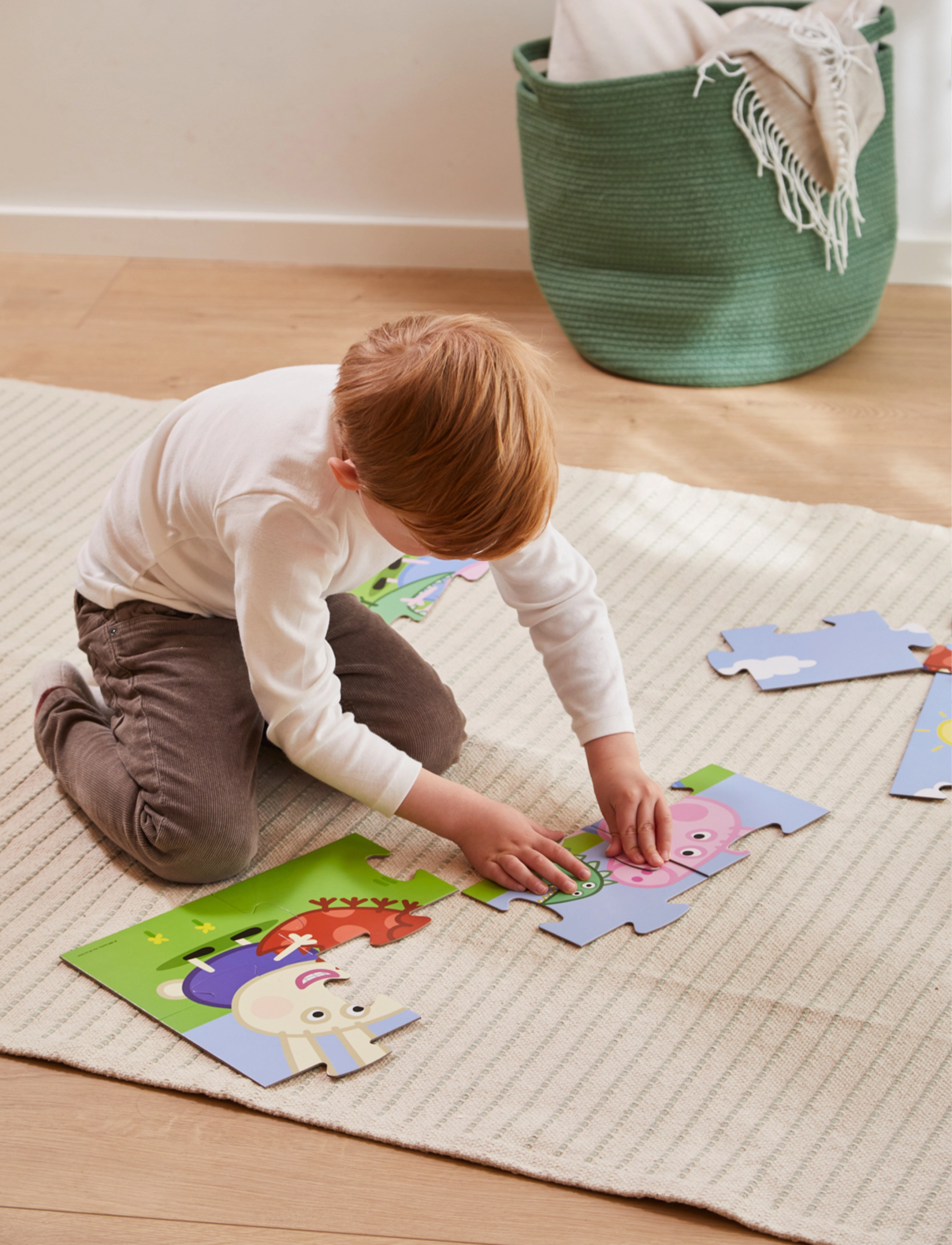 Peppa Wutz - Peppa Pig - George Puzzle suitcase - klassische puzzles - multiple color - 5