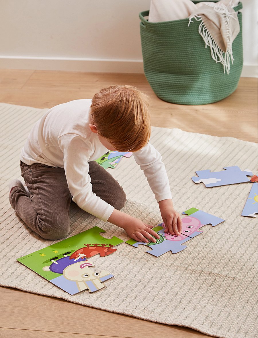 Peppa Wutz - Peppa Pig - George Puzzle suitcase - klassische puzzles - multiple color - 5