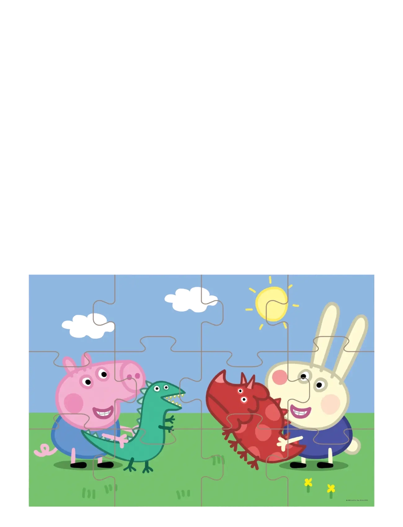 Peppa Wutz - Peppa Pig - George Puzzle suitcase - klassische puzzles - multiple color - 3