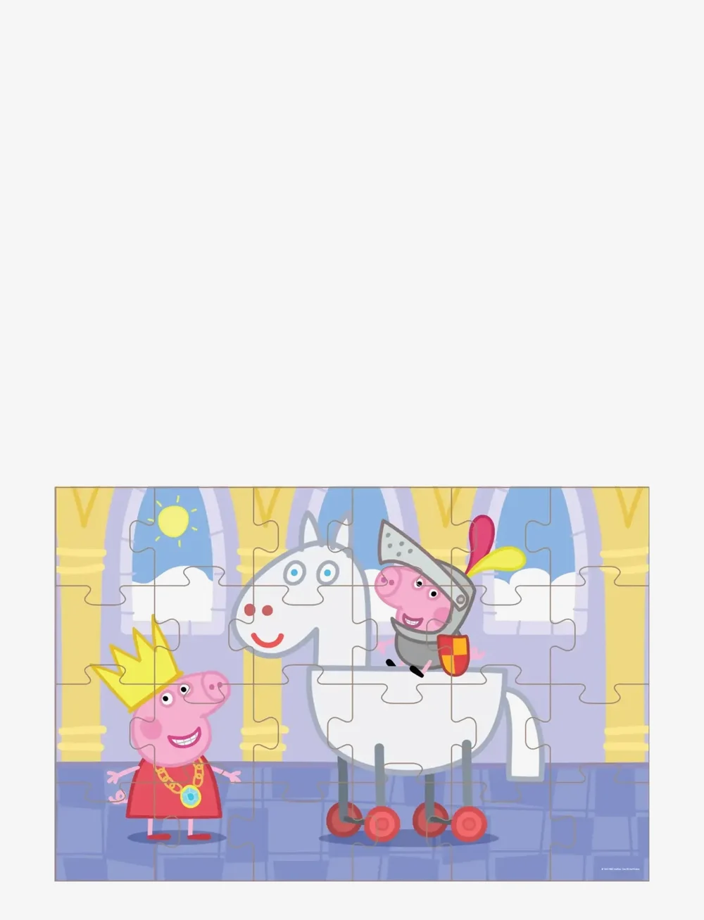 Peppa Wutz - Peppa Pig - Princess Puzzle suitcase - klassische puzzles - multiple color - 2