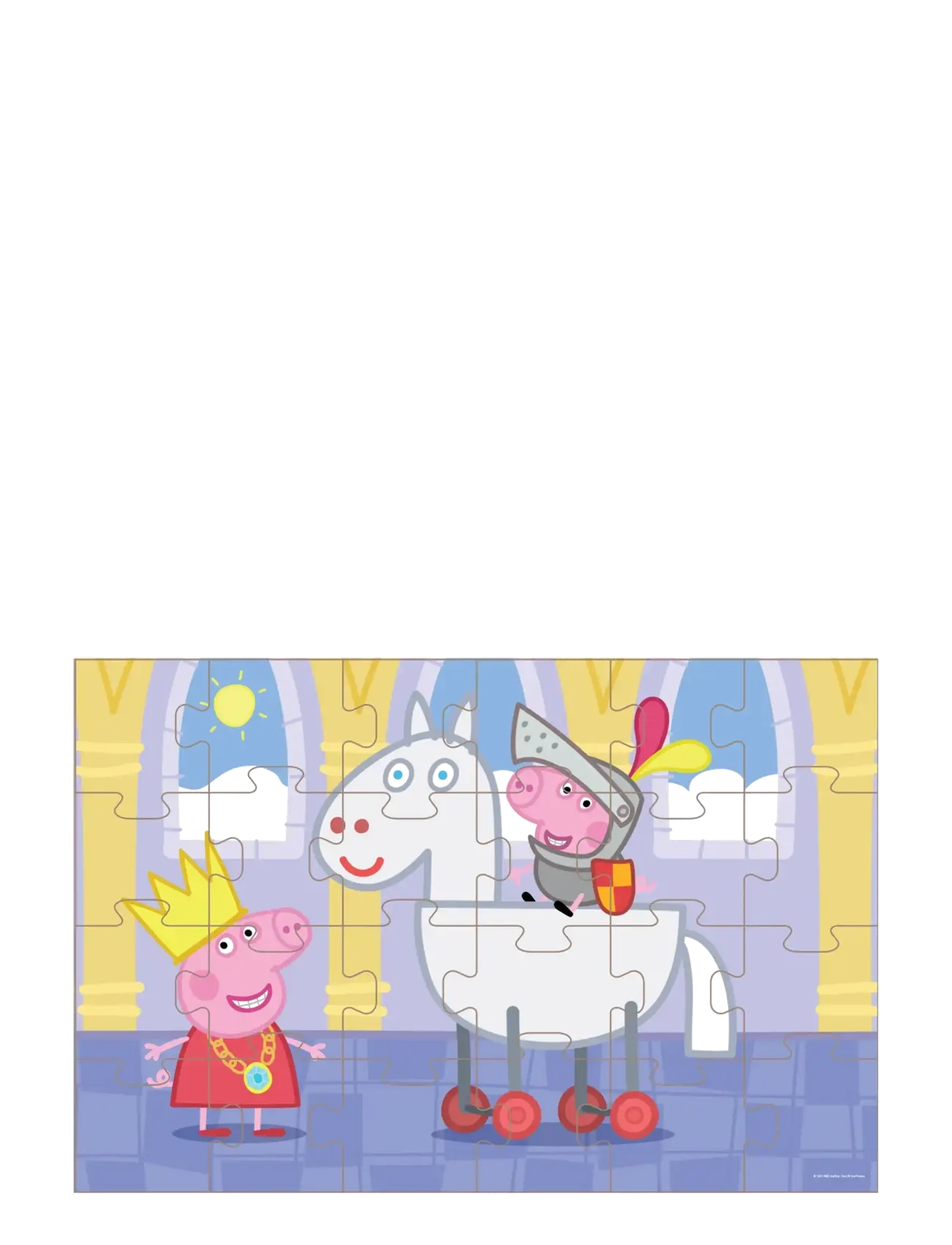 Peppa Wutz - Peppa Pig - Princess Puzzle suitcase - klassische puzzles - multiple color - 2