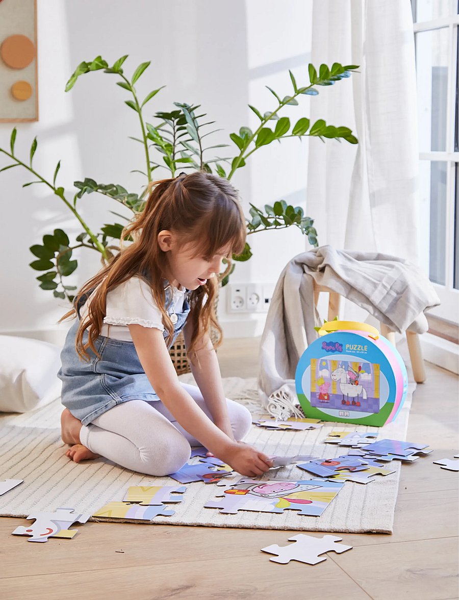 Peppa Wutz - Peppa Pig - Princess Puzzle suitcase - klassische puzzles - multiple color - 0