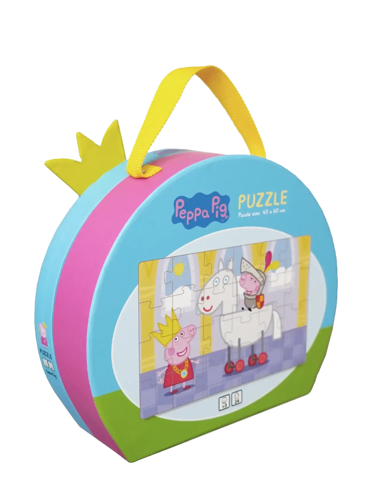 Greta gris - Peppa Pig - Princess Puzzle suitcase - pussel - multiple color - 5