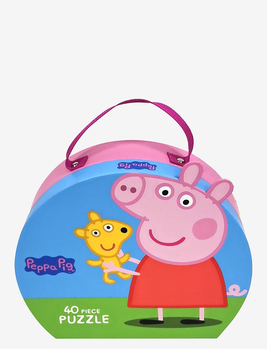 Peppa Pig - Peppa Pig - Teddy Puzzle suitcase - klassísk púsl - multiple color - 1