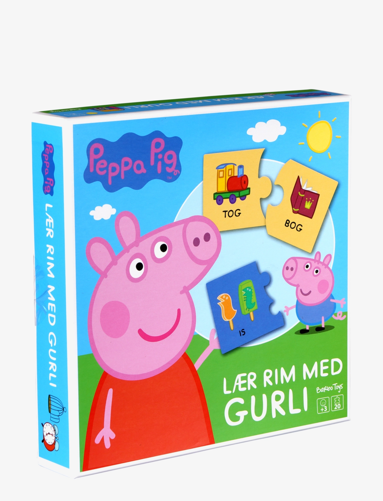Gurli Gris Lær At Rime Med Gris, One Size, Puzzles, Mehrfarbig/gemustert - Pedagogical Kinder